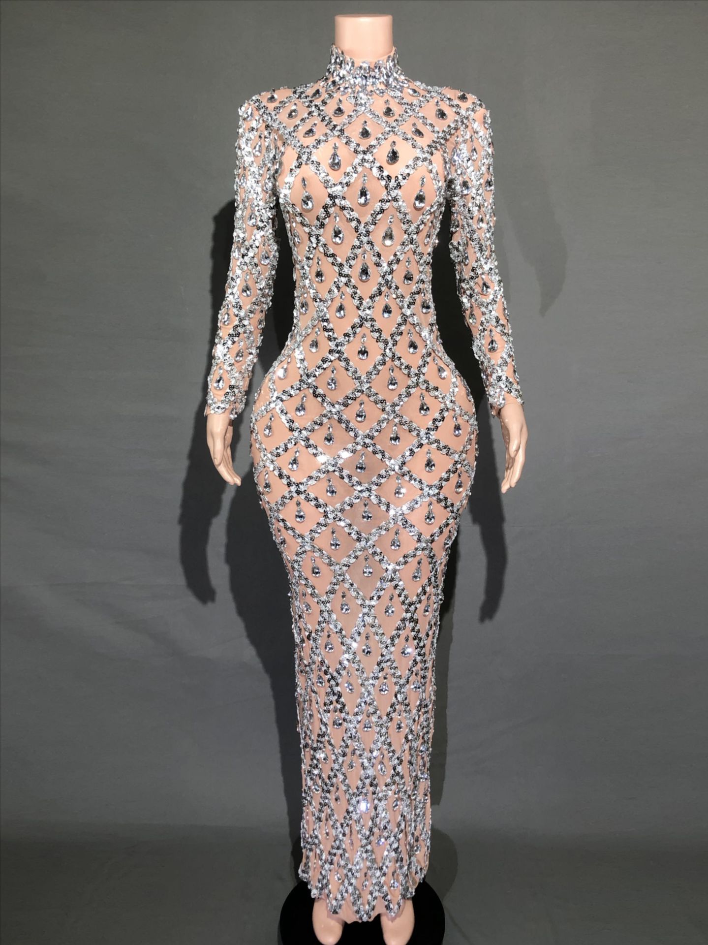 Radiance Rhinestone Party Dress