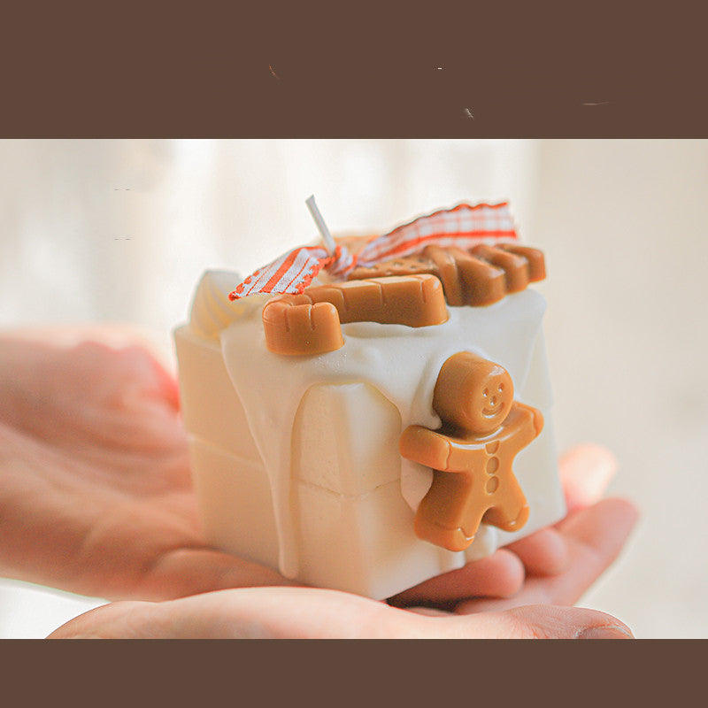 Gingerbread Man Christmas Scented Candle