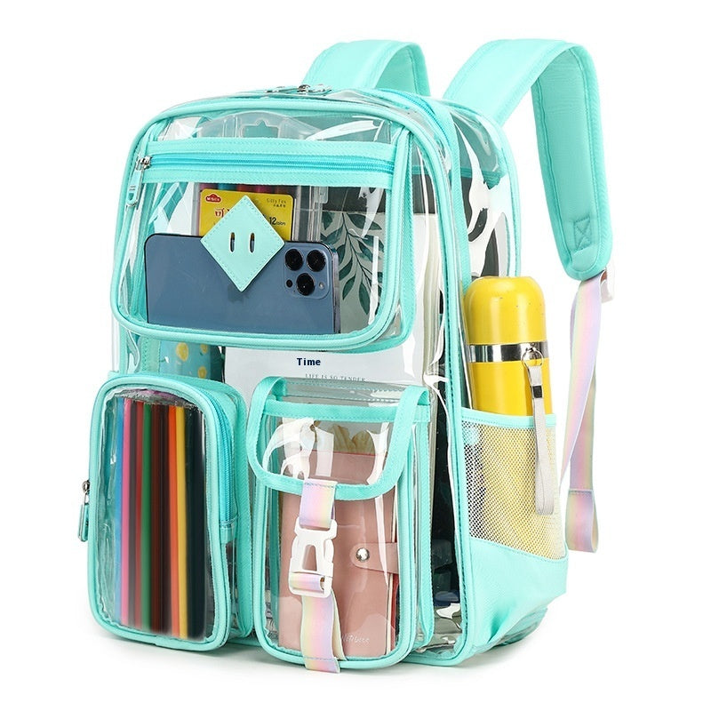 Transparent Waterproof Schoolbag