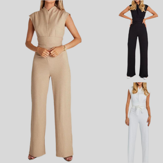 Women’s Modern Solid Wide-Leg Pants