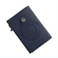 Men’s Leather AirTag RFID Anti-Theft Slim Wallet