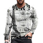 Men’s Long-sleeved Round Neck T-shirt