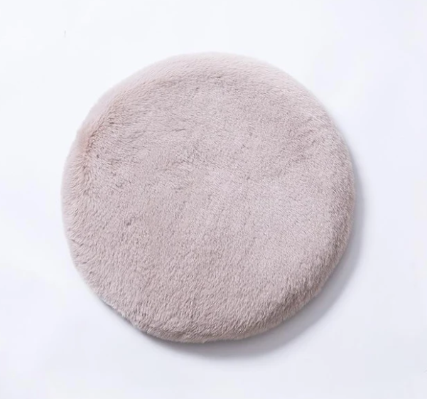 Faux Fur Memory Foam Cushion