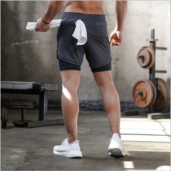 Men’s 2-in-1 Summer Running Shorts