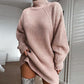 WarmNest Long Knit Dress