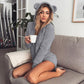 CuddleNest Fleece Hooded Nightwear