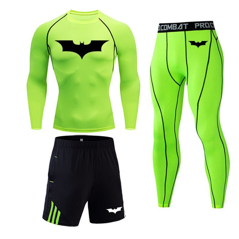 Mens Quick-Drying Sportswear Fitness Gym Suit