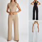 Women’s Modern Solid Wide-Leg Pants