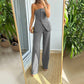 Chic Contours Tube Top & Tailored Pant Ensemble