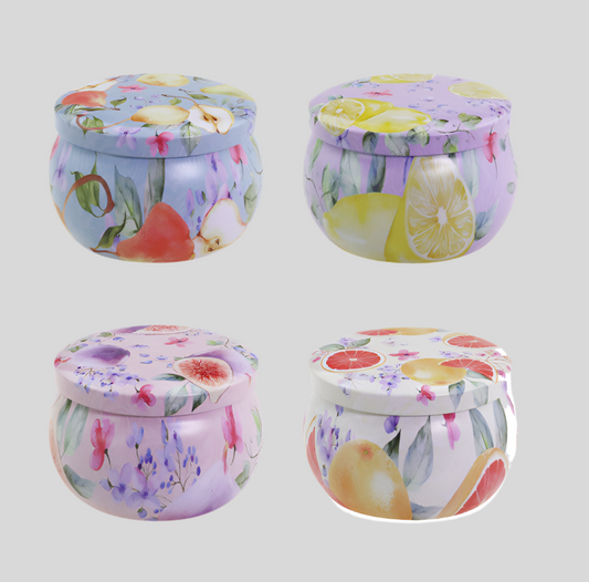 Dried Flower Scented Candle with Souvenir