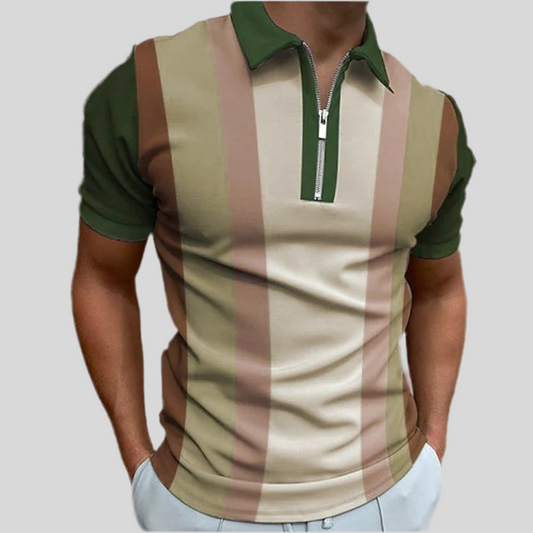 Men's 3D Printed Polo Shirt