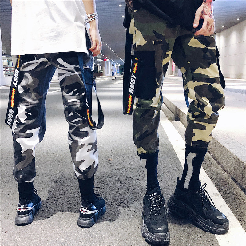 Busy Straps Camo Joggers