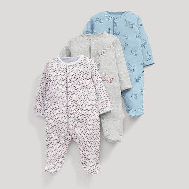 DreamCrawl Baby Rompers 3pcs