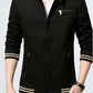 Mens Spring Autumn Casual Jacket Coat