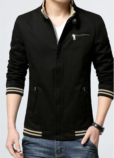 Mens Spring Autumn Casual Jacket Coat