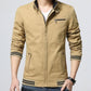 Mens Spring Autumn Casual Jacket Coat