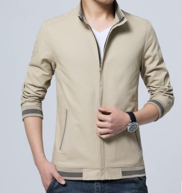 Mens Spring Autumn Casual Jacket Coat