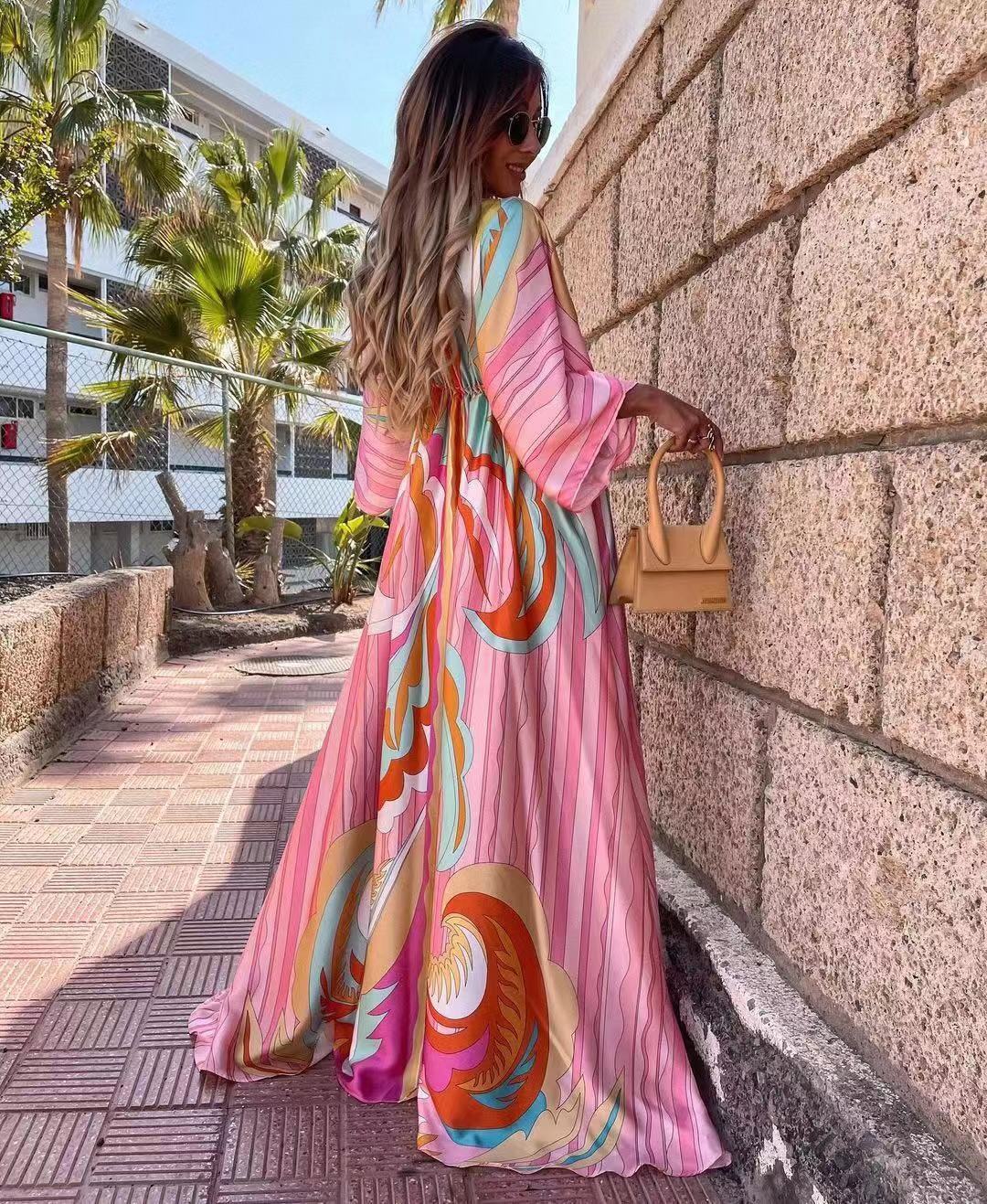 Valencia Breeze Long Dress