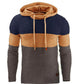 Men’s Jacquard Long-Sleeved Hoodie Sweatshirt