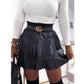 Ladies Puff Cake Mini Skirt