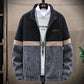 Men’s Trendy Stand-Up Collar Baseball Jacket