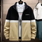 Men’s Trendy Stand-Up Collar Baseball Jacket