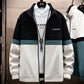 Men’s Trendy Stand-Up Collar Baseball Jacket