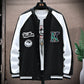 Men’s Trendy Stand-Up Collar Baseball Jacket