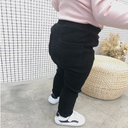 Toddler Ribbed Knit Leggings