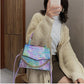 RainbowGlow Gradient Square Messenger Bag