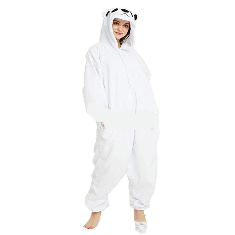 Fuzzy Brown Bear Polar Fleece Onesie