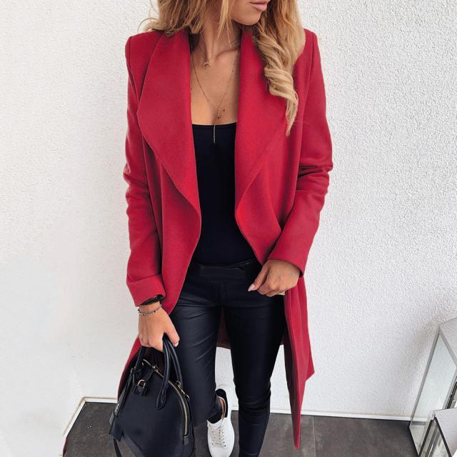 Lapel Wool Coat