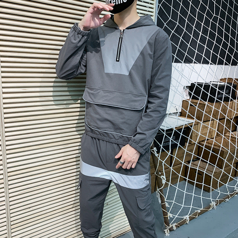 Reflective Sports Jacket and Trousers Set