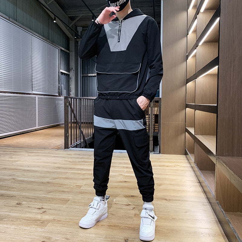 Reflective Sports Jacket and Trousers Set