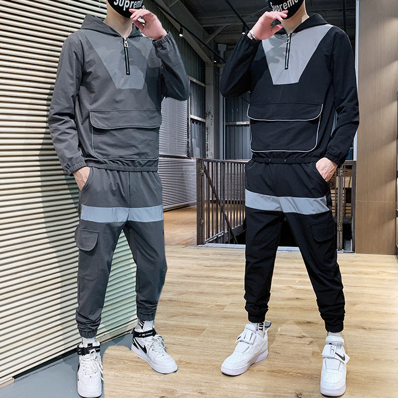 Reflective Sports Jacket and Trousers Set