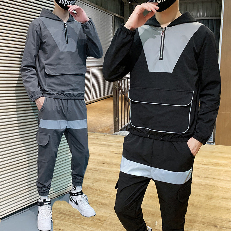 Reflective Sports Jacket and Trousers Set