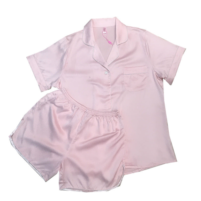 Short Sleeve Shorts Pajamas Set for Women