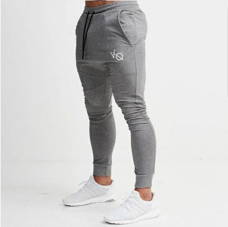 Men’s Spring and Autumn Slim Fit Printed Sports Pants