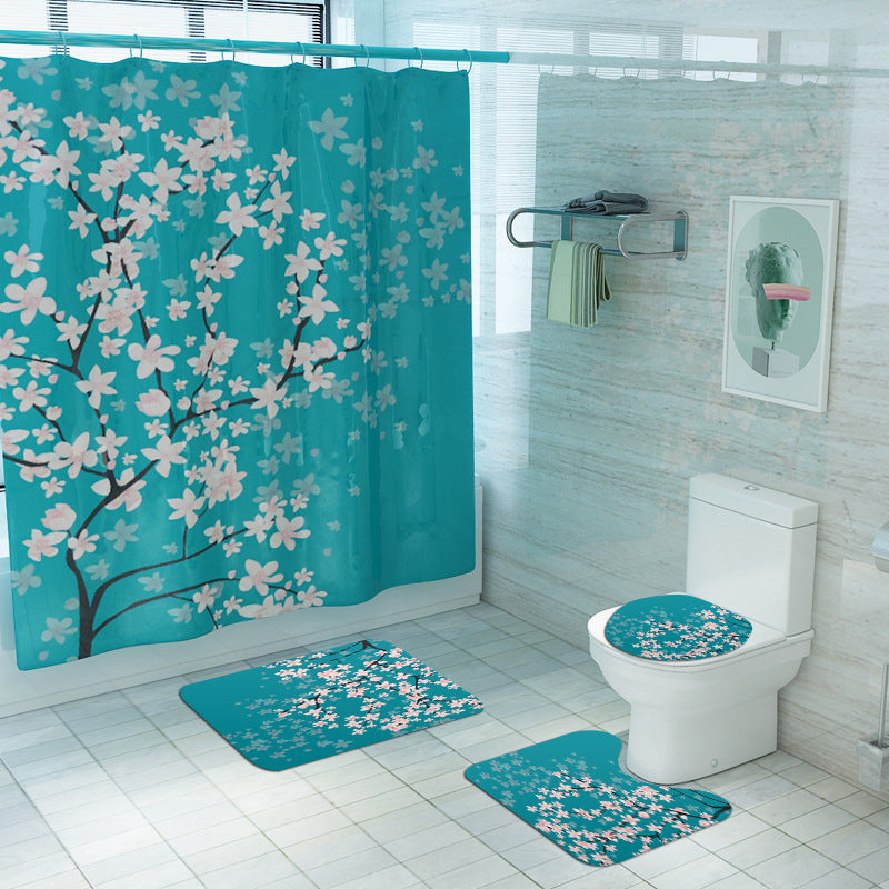 Daffodil Shower Curtain, Bathroom Partition