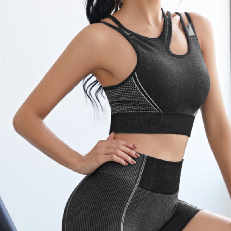 QuickDry Knit Fitness Set