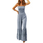 Women’s High-Waist Spaghetti Strap Jumpsuit