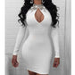 Seductive Night-Out Long Sleeve Dress