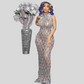 Radiance Rhinestone Party Dress