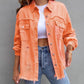 Women’s Oversized Distressed Denim Jacket