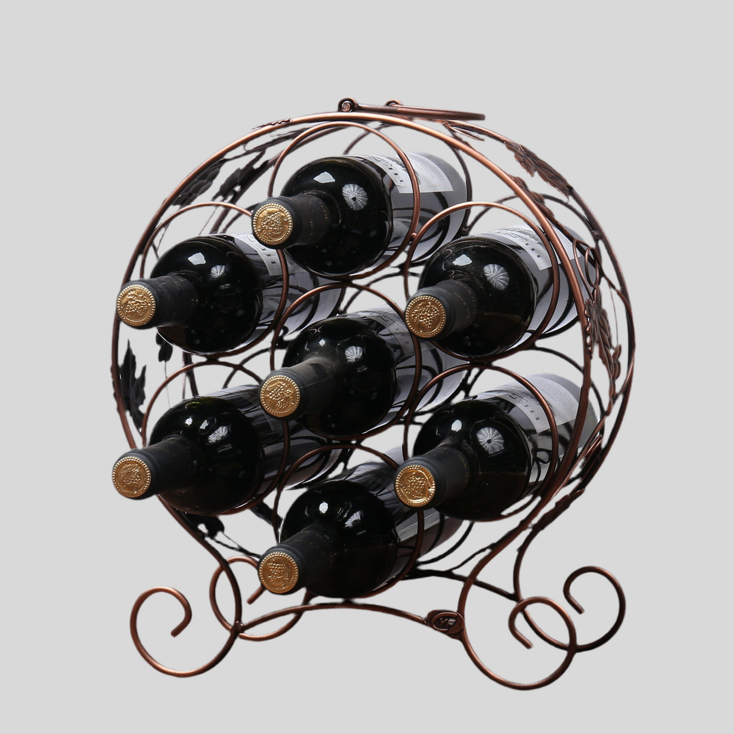 Multi-Bottle Decorative Wine Rack