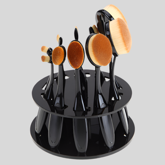 Round Makeup Brush Organizer