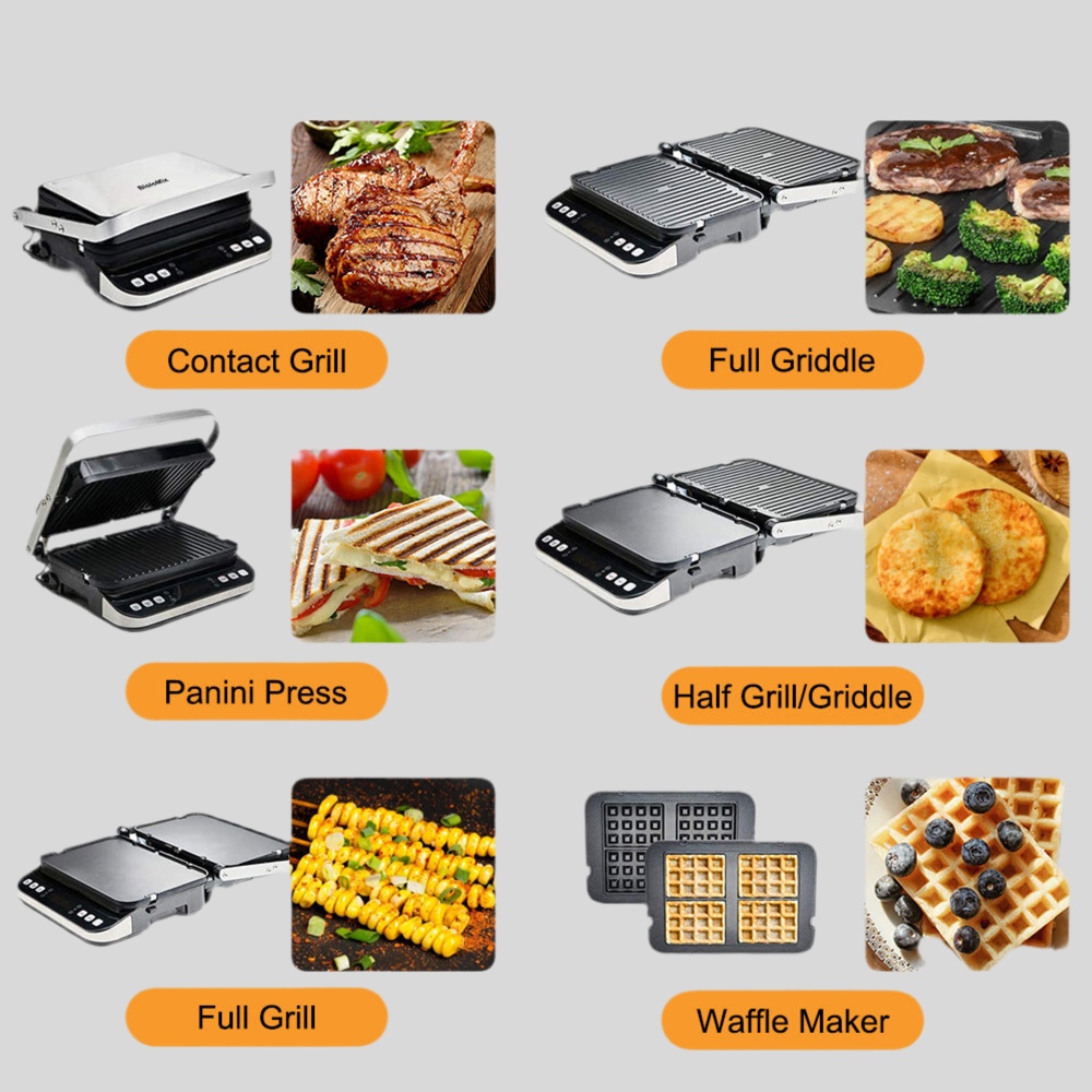 Smart Automatic Electric Grill Pan