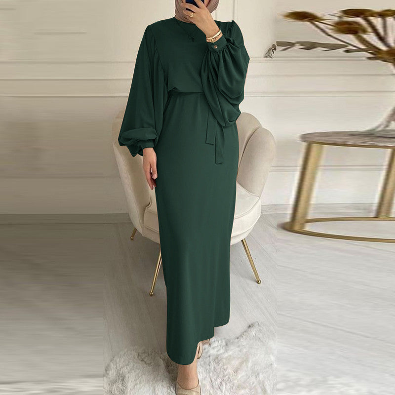 Sleek Muslim Robe Dress