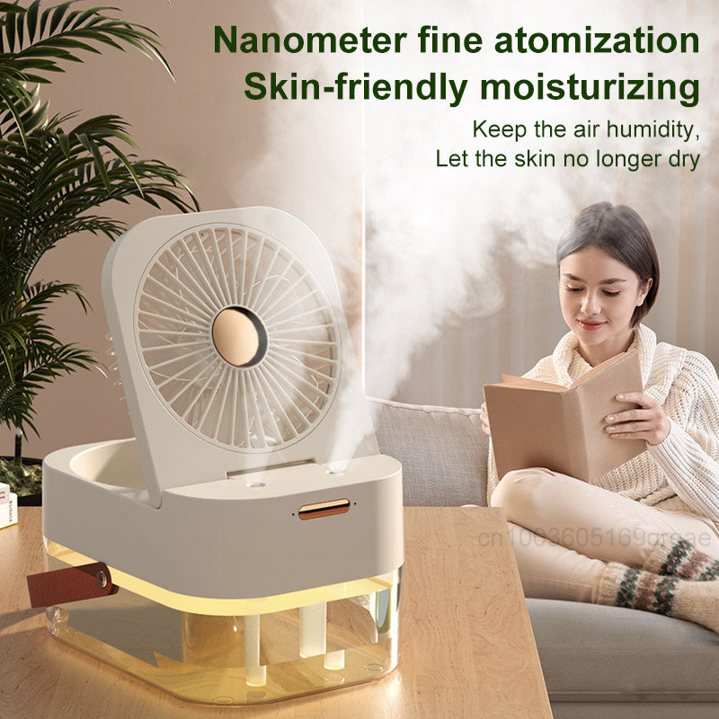 CoolGlow 3-in-1 Fan, Humidifier & Night Light