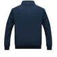 Spring and Autumn Men’s Casual Stand Collar Jacket